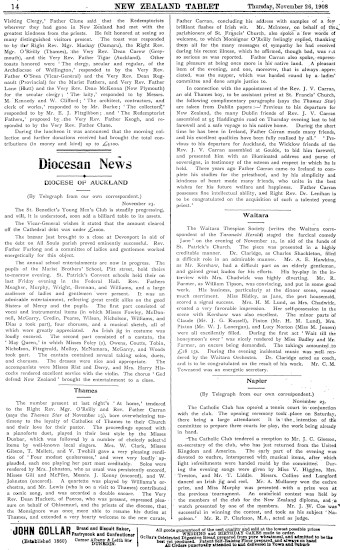 Issue page