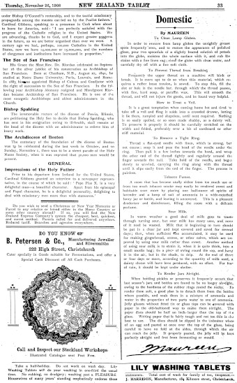 Issue page