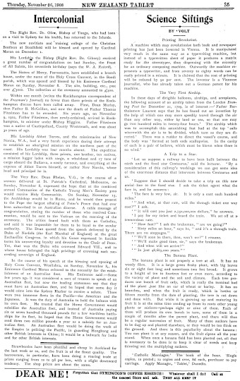 Issue page