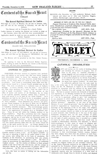 Issue page
