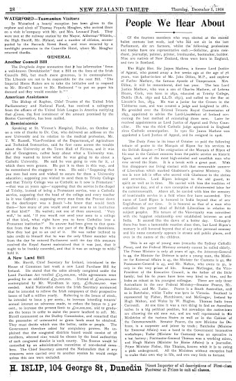 Issue page