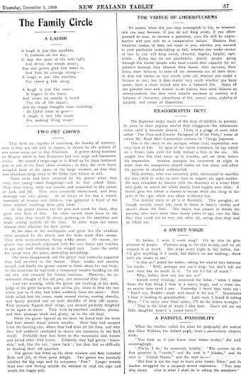 Issue page