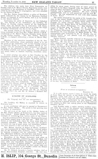 Issue page