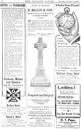 Issue page