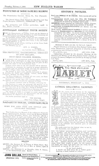 Issue page