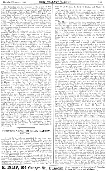 Issue page