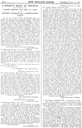 Issue page