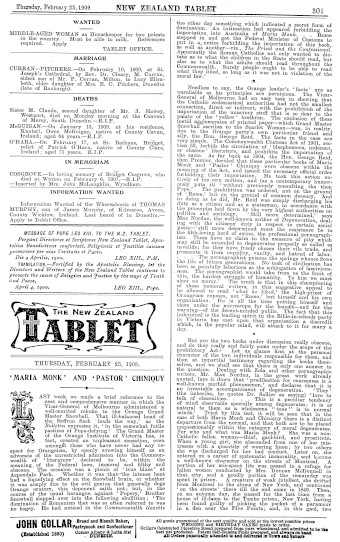 Issue page