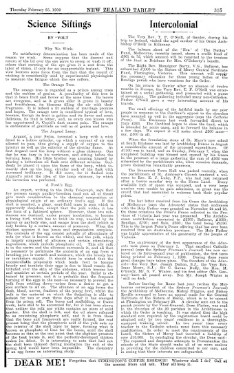 Issue page