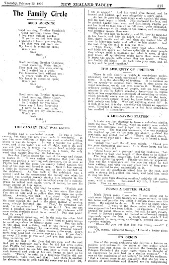 Issue page
