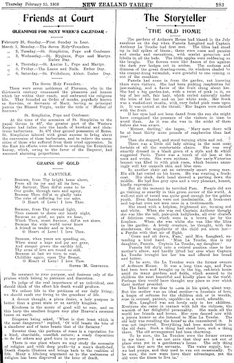 Issue page