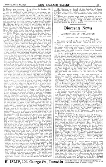 Issue page