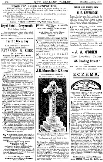 Issue page