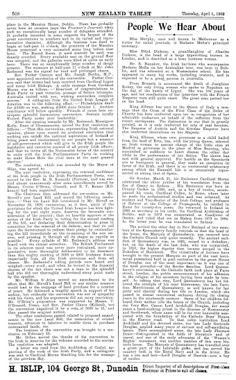 Issue page