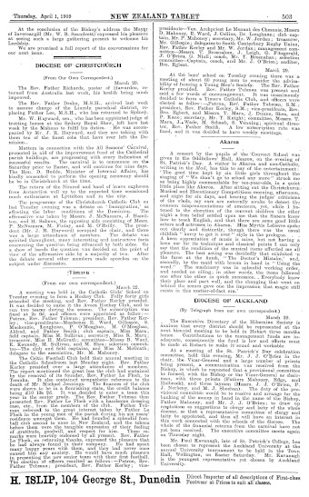 Issue page