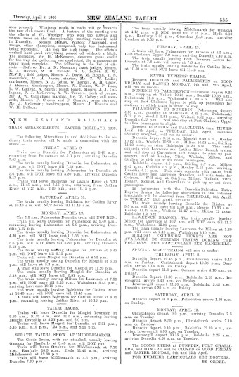 Issue page