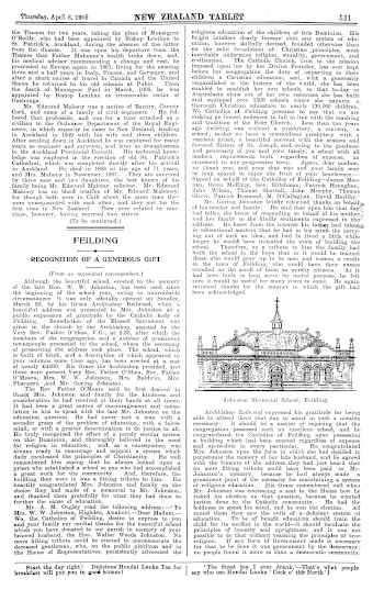 Issue page