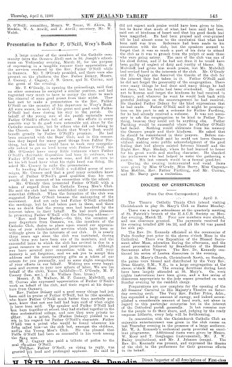 Issue page
