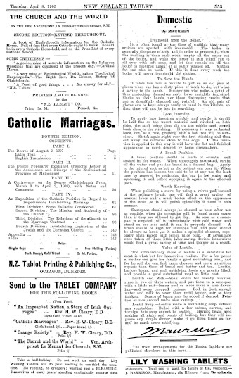 Issue page