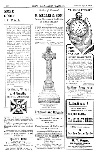 Issue page