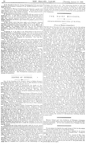 Issue page