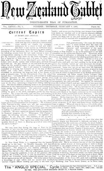 Issue page
