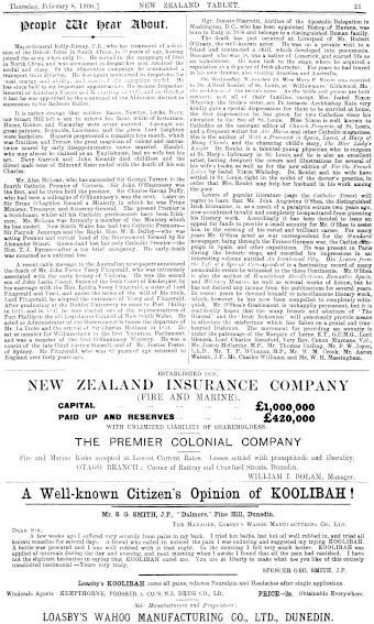 Issue page