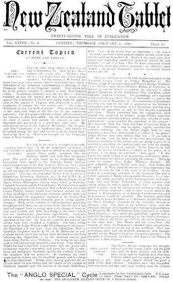 Issue page