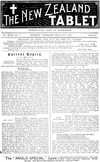 Issue page