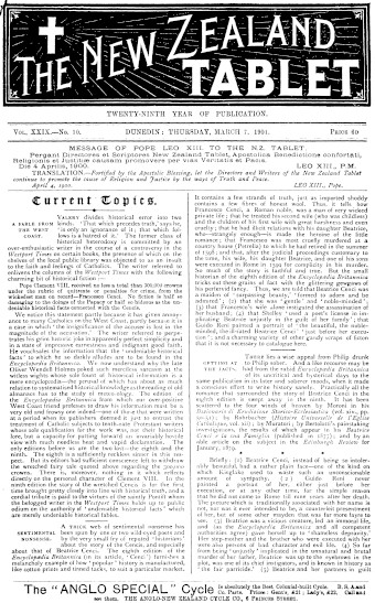 Issue page
