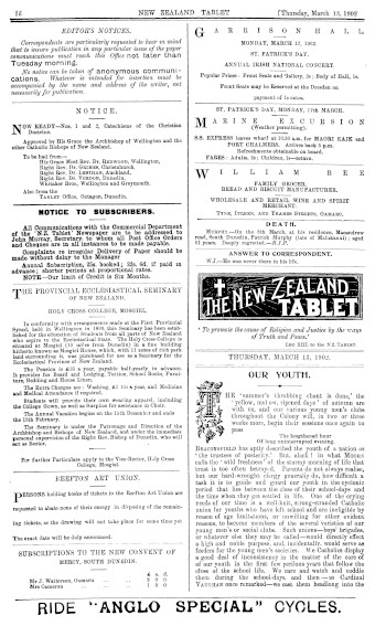 Issue page