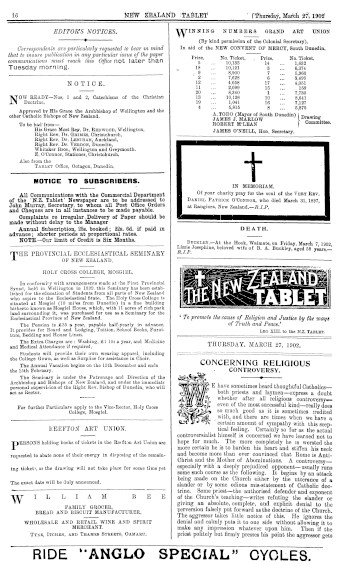 Issue page