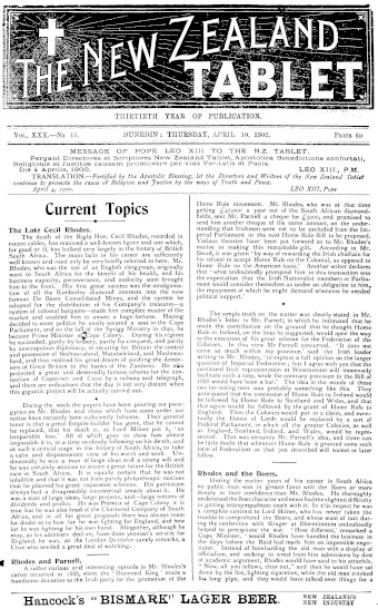 Issue page