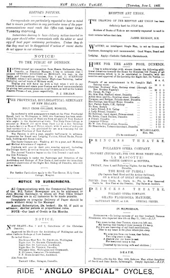 Issue page