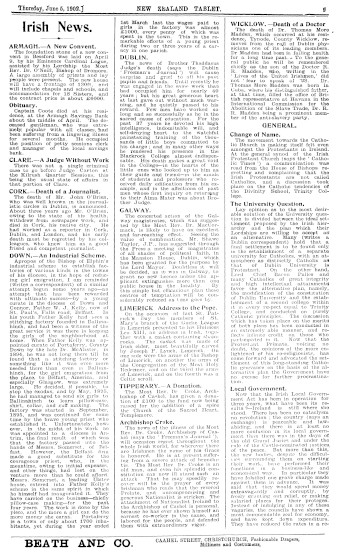 Issue page