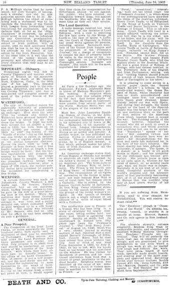 Issue page
