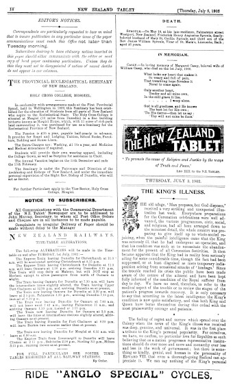 Issue page