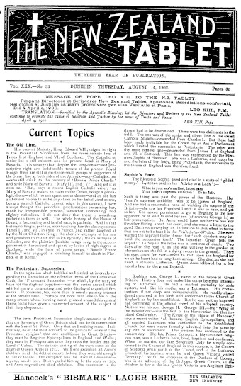 Issue page