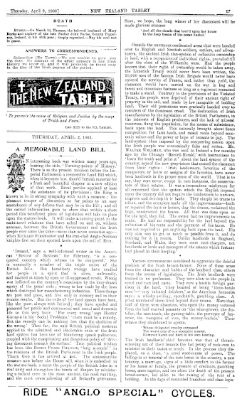 Issue page