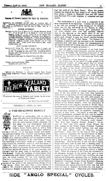 Issue page