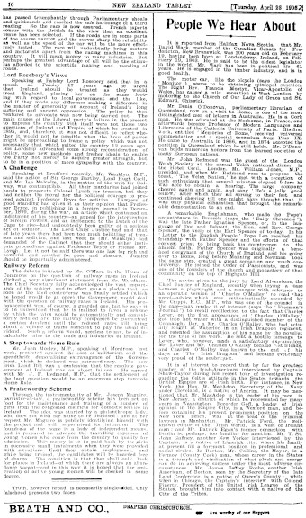 Issue page