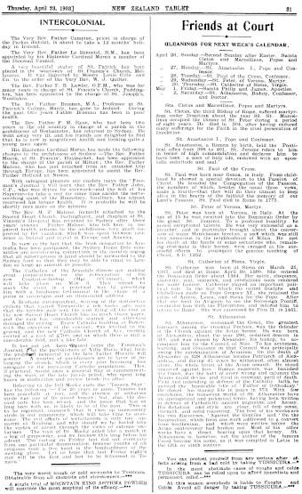Issue page