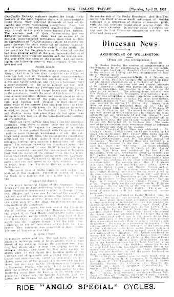 Issue page