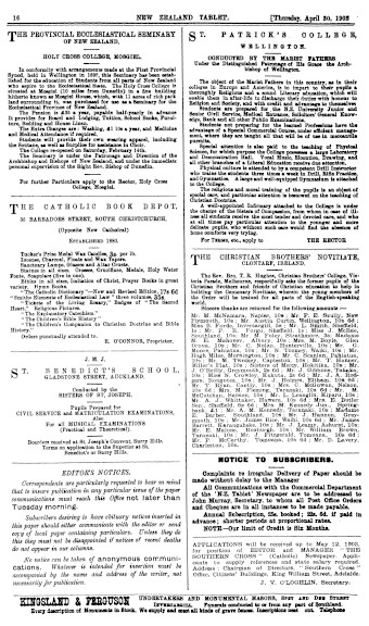 Issue page