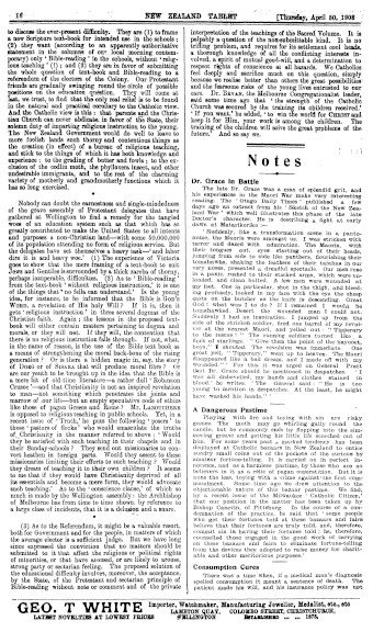 Issue page