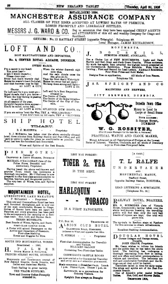Issue page