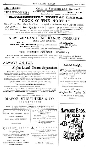 Issue page