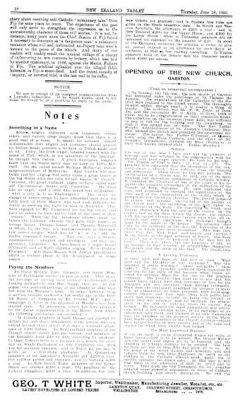 Issue page