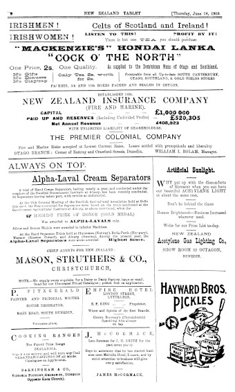 Issue page