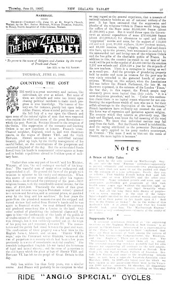 Issue page